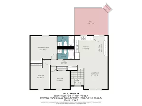 Floorplan - 2008 Gribble Dr, Covington, KY 41017 photo 1 of 4