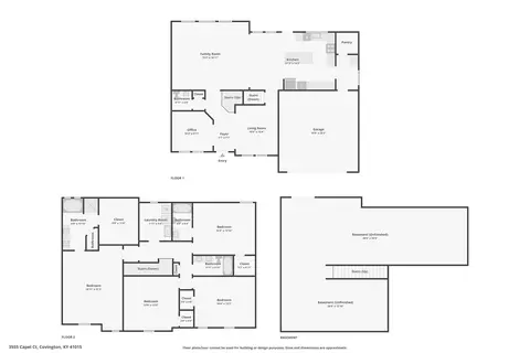 Floorplan - 3555 Capel Ct, Latonia, KY 41015 photo 4 of 8