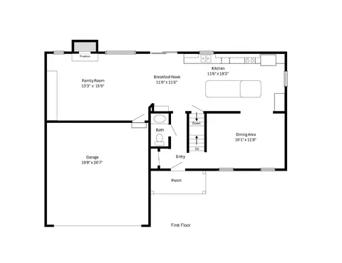 Floorplan - 2064 Periwinkle Ct, Crescent Springs, KY 41017 photo 1 of 3
