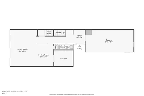 Floorplan - 2902 Prospect Point Dr, Villa Hills, KY 41017 photo 5 of 7
