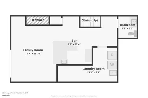 Floorplan - 2902 Prospect Point Dr, Villa Hills, KY 41017 photo 3 of 7