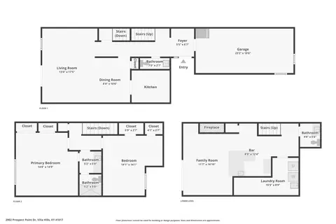 Floorplan - 2902 Prospect Point Dr, Villa Hills, KY 41017 photo 4 of 7
