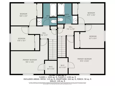 Floorplan - 1222-1224 E Henry Clay Ave, Covington, KY 41011 photo 2 of 4