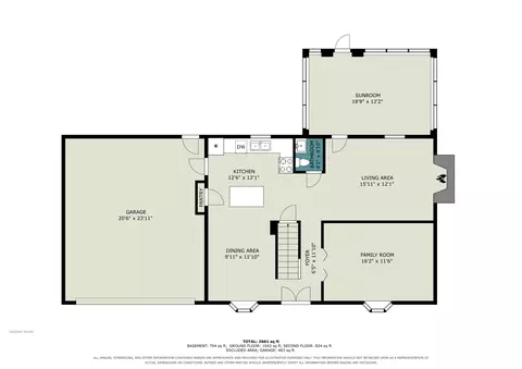 Floorplan - 803 Dalewood Dr, Villa Hills, KY 41017 photo 1 of 3