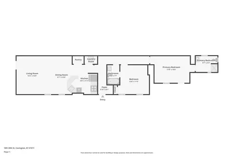 Floorplan - 109 E 8th St, Covington, KY 41011 photo 2 of 2