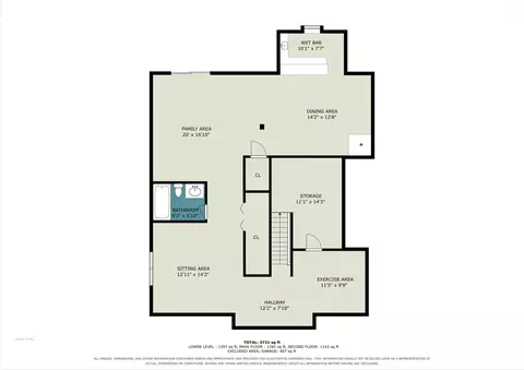 Floorplan - 417 Glengarry Way, Fort Wright, KY 41011 photo 2 of 6