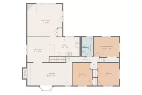 Floorplan - 752 Rogers Rd, Villa Hills, KY 41017 photo 2 of 3