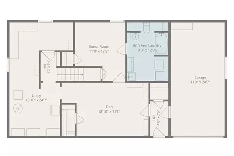 Floorplan - 752 Rogers Rd, Villa Hills, KY 41017 photo 1 of 3