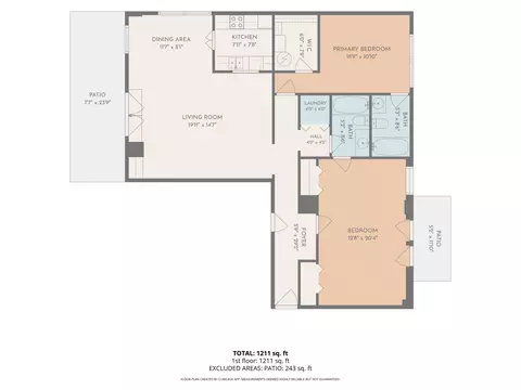 Floorplan - 323 E 2nd St #101, Covington, KY 41011 photo 1 of 2