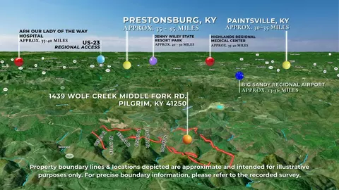 View/Area - 9074 Middle Fork Wolf Creek Rd, Pilgrim, KY 41250 photo 5 of 6