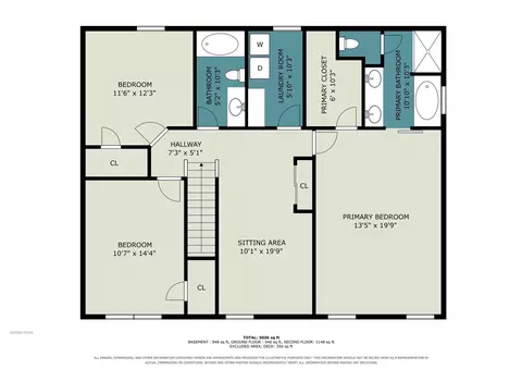 Floorplan - 5019 Pinebluff Ct, Burlington, KY 41005 photo 2 of 3