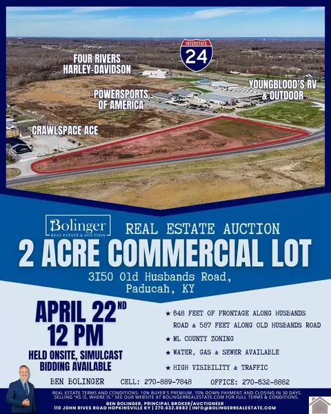 3150 Old Husbands Rd, Paducah, KY 42003