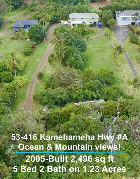 53-416 A Kamehameha Hwy, Hauula, HI 96717