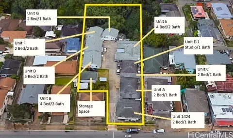 1424 Gulick Ave, Honolulu, HI 96819