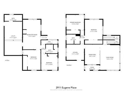 Floorplan - 2911 Eugene Pl, Honolulu, HI 96816 photo 1 of 1