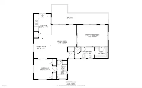 Floorplan - 630 Hoolawa Rd, Haiku, HI 96708 photo 1 of 1