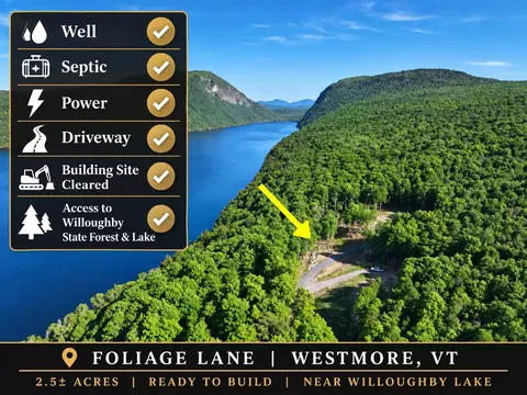 - Foliage Lane #1B, Westmore, VT 05822