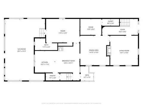 Floorplan - 19 Mechanic St, Gorham, NH 03581 photo 1 of 2