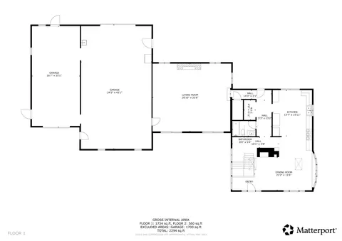 Floorplan - 97 Mt Delight Rd, Deerfield, NH 03037 photo 1 of 2