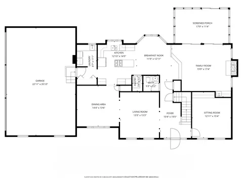 Floorplan - 43 Bassett Ln, Newfields, NH 03856 photo 3 of 4