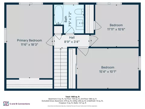 Floorplan - 172 Warner Hill Rd, Derry, NH 03038 photo 3 of 3