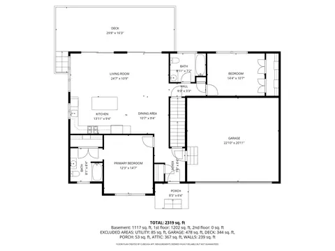 Floorplan - 8 Mount Carter Dr, Gorham, NH 03581 photo 1 of 2