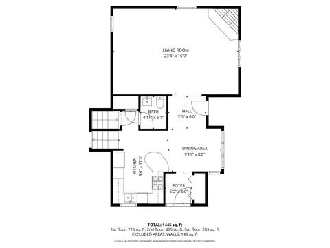 Floorplan - 3 Purington Ln #B, Hampton, NH 03842 photo 1 of 4