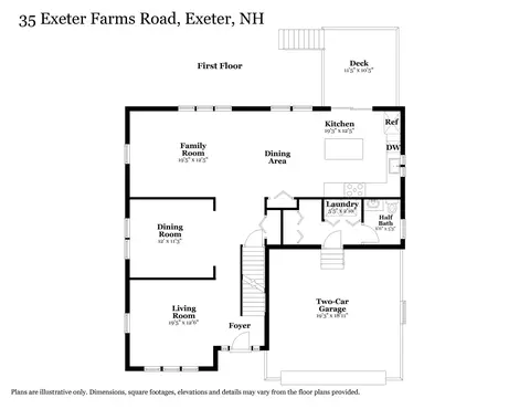 Floorplan - 35 Exeter Farms Rd, Exeter, NH 03833 photo 1 of 3