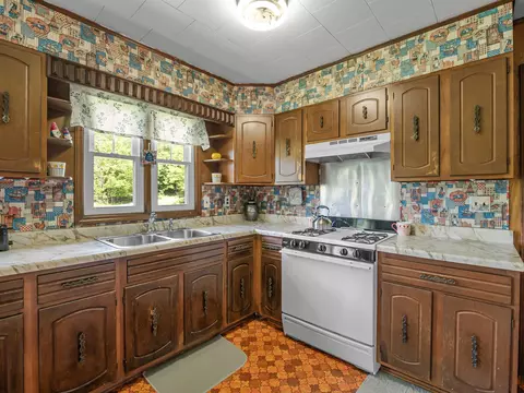Kitchen - 174 Biddie Knob Rd, Hubbardton, VT 05735 photo 2 of 2
