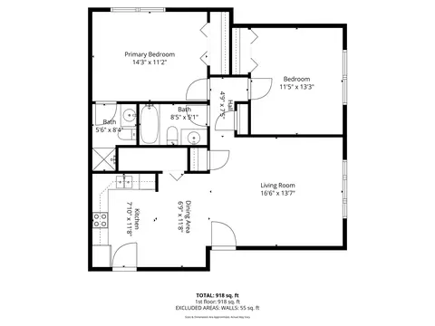 Floorplan - 50 Brookside Dr #A5, Exeter, NH 03833 photo 1 of 1