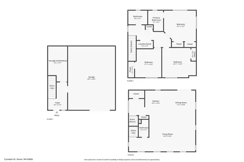 Floorplan - 2 Juniper Dr, Dover, NH 03820 photo 4 of 4