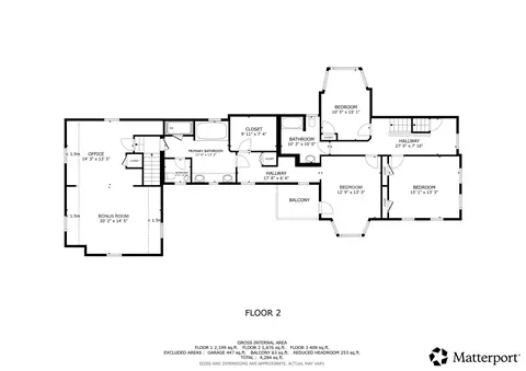 Floorplan - 34 Post Rd, North Hampton, NH 03862 photo 1 of 4
