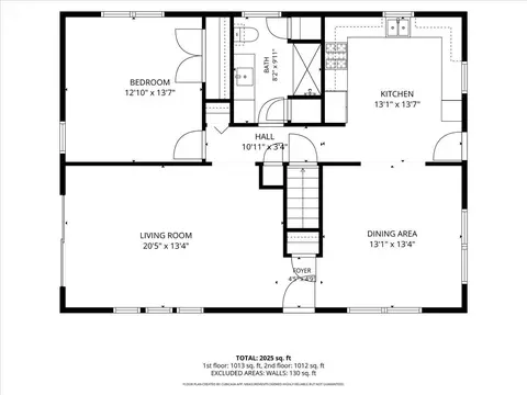 Floorplan - 66 Poor Farm Rd, Alburgh, VT 05440 photo 1 of 3