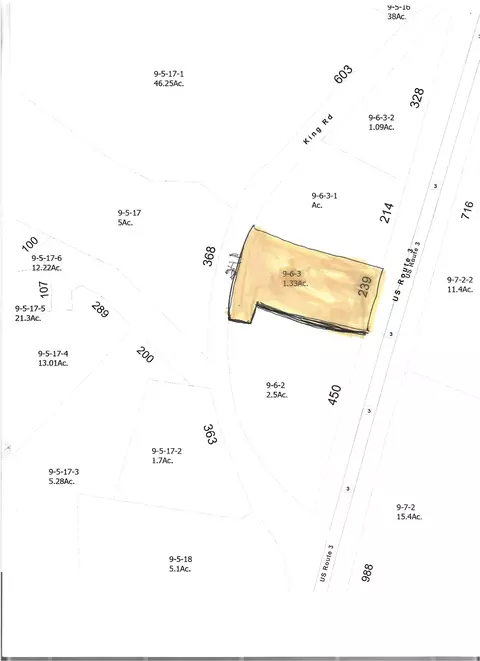 King & Rte 3 Route #1, Campton, NH 03223