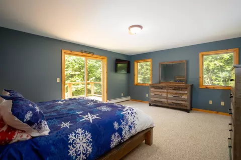 Bedroom - 145 Leon Stocker Dr, Stratton, VT 05360 photo 3 of 8