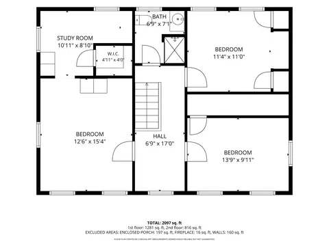 Floorplan - 253 Perkins Rd, Rupert, VT 05776 photo 2 of 3