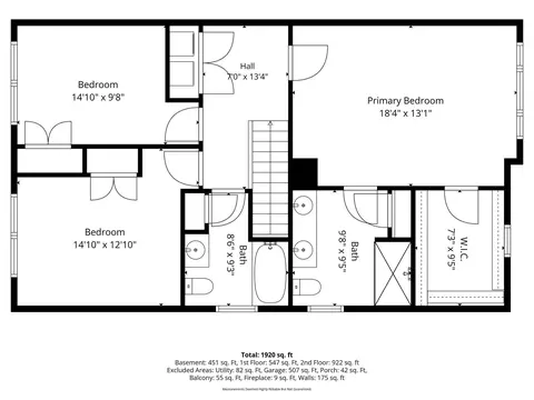 Floorplan - 8 Manor Dr #A, Hooksett, NH 03106 photo 3 of 4