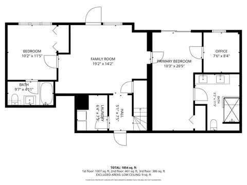 Floorplan - 190 Route 11 UNIT 2, Peru, VT 05152 photo 1 of 4