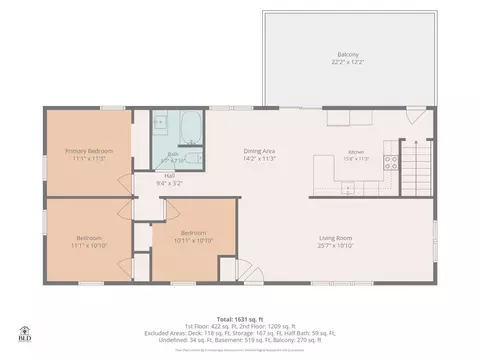 Floorplan - 75 Plains Rd, Jericho, VT 05465 photo 1 of 3