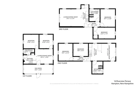 Floorplan - 16 Riverview Ter, Hampton, NH 03842 photo 1 of 1