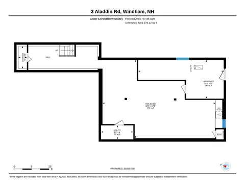 Floorplan - 3 Aladdin Rd, Windham, NH 03087 photo 3 of 3