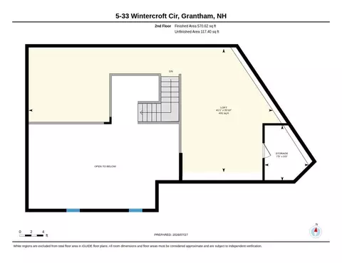Floorplan - 33 Wintercroft Cir #5, Grantham, NH 03753 photo 2 of 3