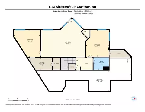 Floorplan - 33 Wintercroft Cir #5, Grantham, NH 03753 photo 3 of 3