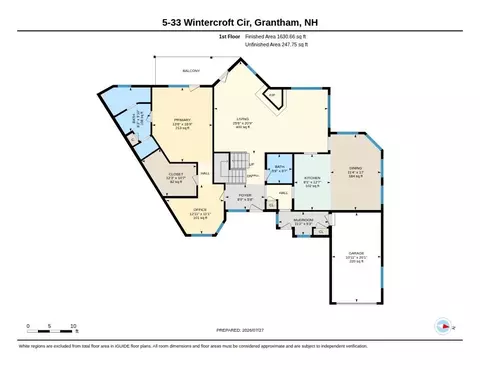Floorplan - 33 Wintercroft Cir #5, Grantham, NH 03753 photo 1 of 3