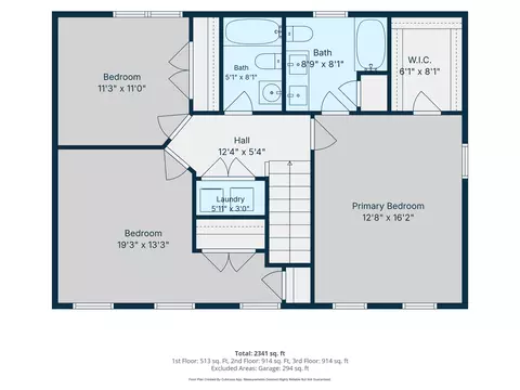 Floorplan - 41 Samuel Hanson Ave, Dover, NH 03820 photo 2 of 4