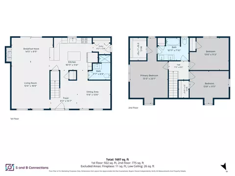 Floorplan - 9 Powder Mill Rd, Exeter, NH 03833 photo 3 of 3