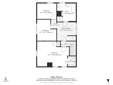 Floorplan - 45 Oak St, Dover, NH 03820 photo 2 of 3