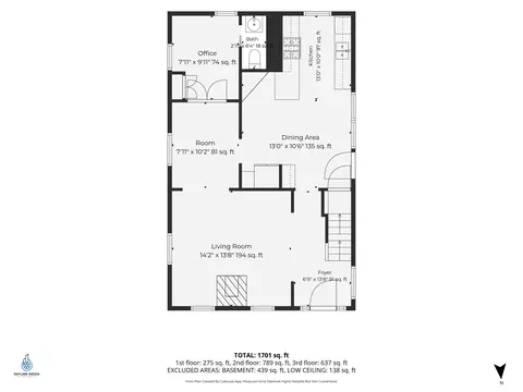 Floorplan - 45 Oak St, Dover, NH 03820 photo 1 of 3