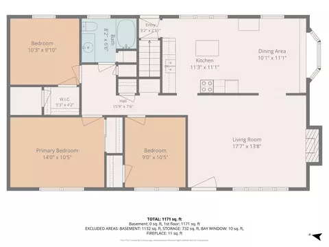 Floorplan - 89 Prescott Rd, Brentwood, NH 03833 photo 1 of 2