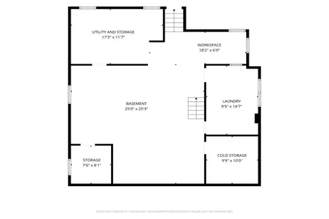 Floorplan - 61 Ormsbee Ave, Proctor, VT 05765 photo 3 of 3